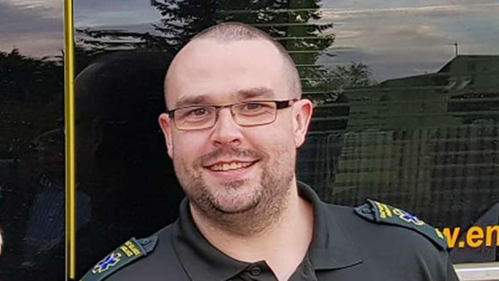 Joe Hemming, former Emergency Medical Technician for EMAS (image courtesy of EMAS)