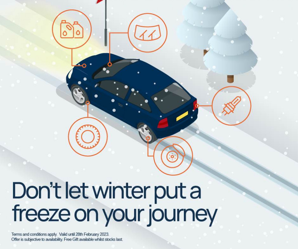The Crewe Nub News offer of the week is a Free Winter Health Check (Swansway Motor Group).