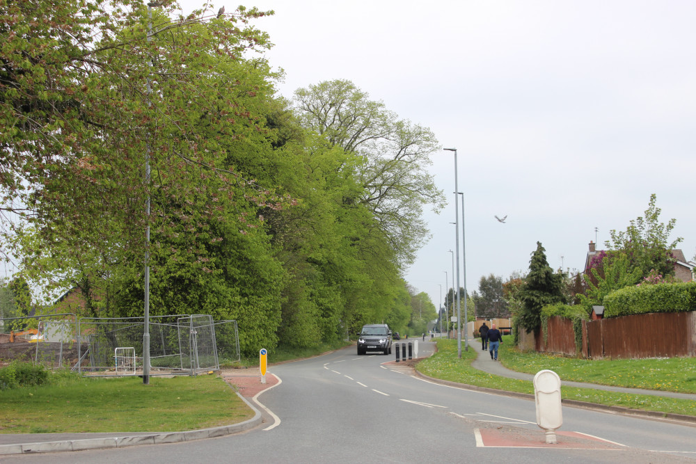 Padgbury Lane in Congleton. (Image - Alexander Greensmith / Congleton Nub News) 