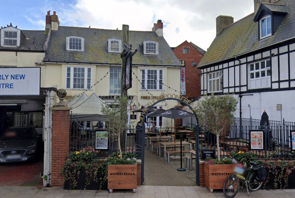 The Powder Monkey, Exmouth (Google Maps)