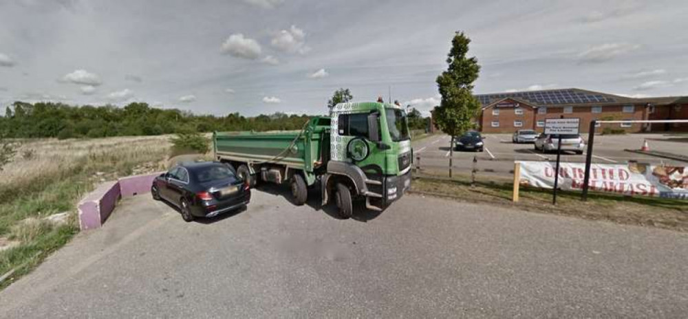 The site at Flagstaff Island near Ashby de la Zouch has been earmarked for the depot. Photo: Instantstreetview.com