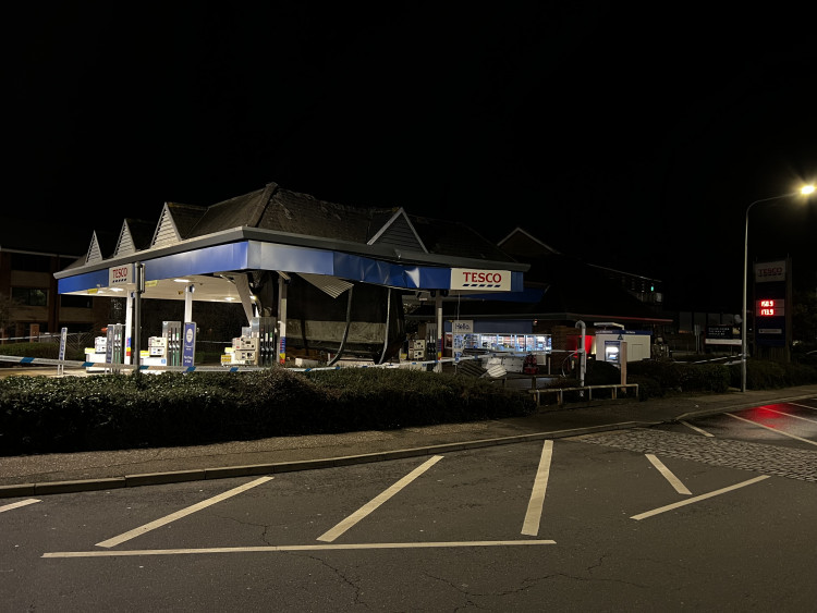 Tesco Extra petrol station in Fullbridge, Maldon to be shut for 11 weeks  after roof collapse - Essex Live