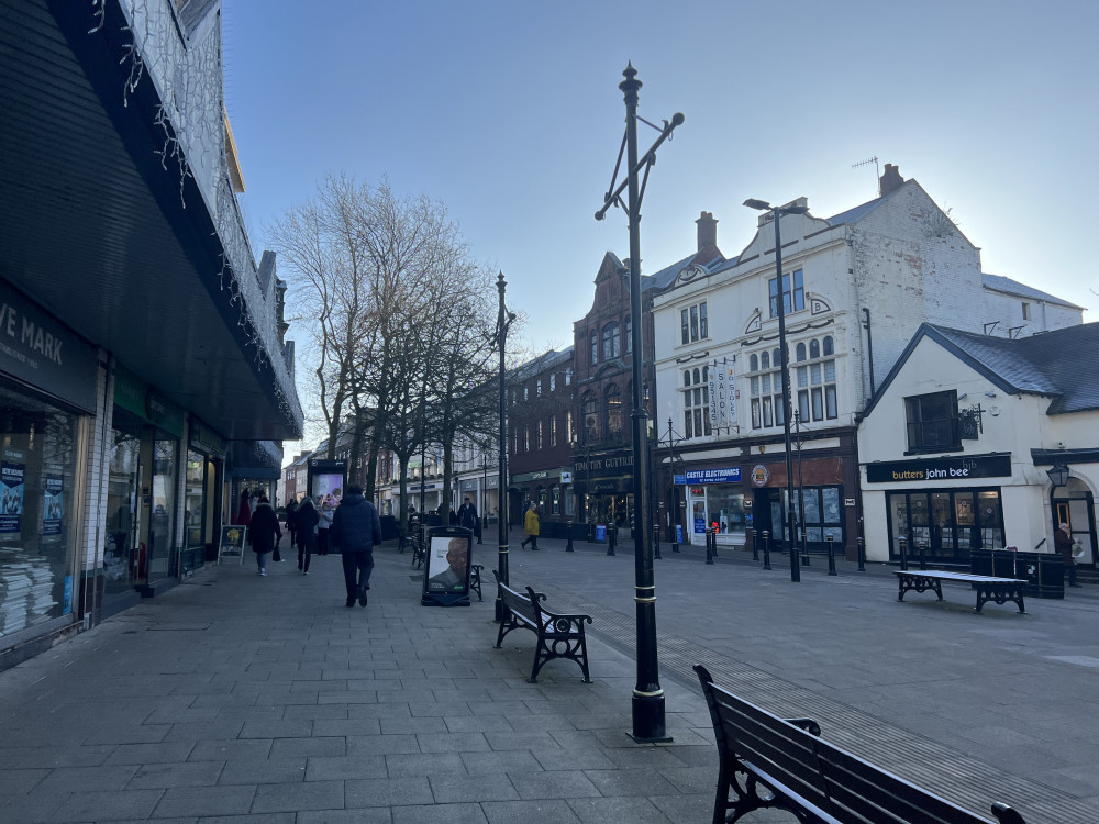 Newcastle High Street (Sarah Garner).