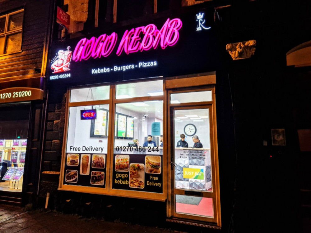 GOGO Kebab, Nantwich Road, had a premises license approved in December (Ryan Parker).