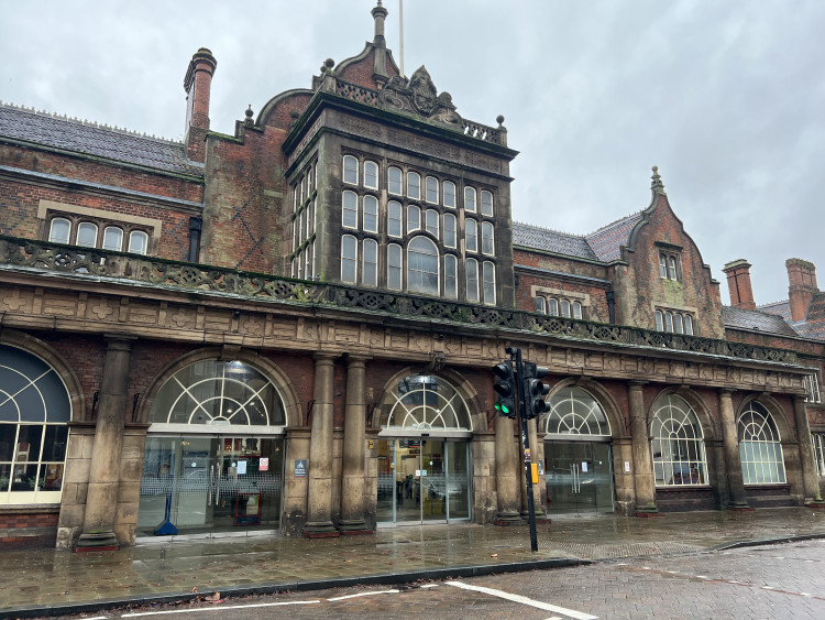 Stoke-on-Trent train station, Station Road (Sarah Garner).