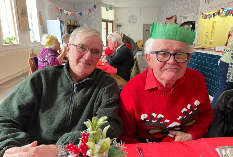 The charity provided Christmas lunch to 27 people who would have otherwise been on their own (Open Door Exmouth)