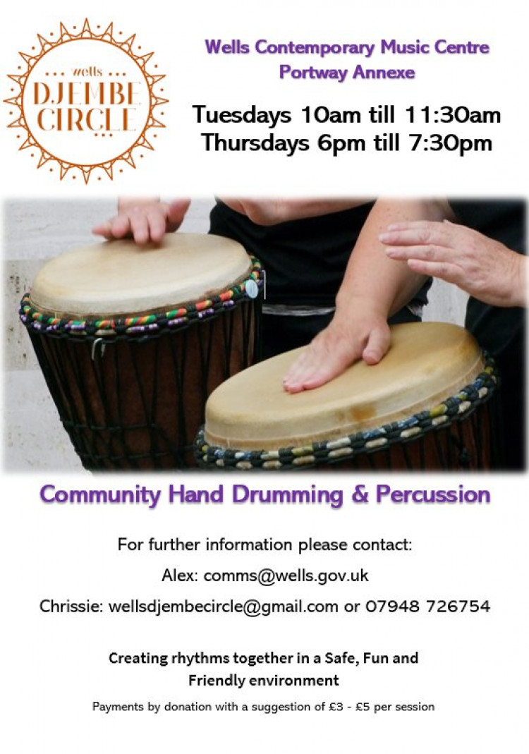 Wells Djembe Circle Wells Djembe Circle