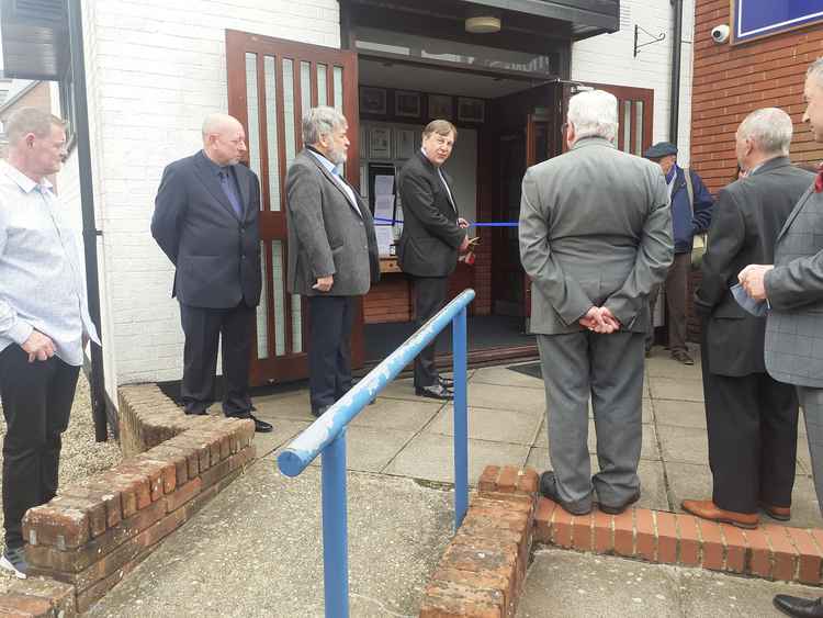 MP John Whittingdale cuts the ribbon. You can scroll through more pictures from the event here.