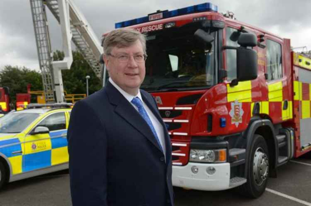 Re-elected Essex Police, Fire and Crime Commissioner, Roger Hirst