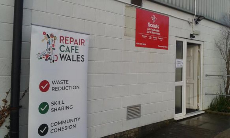 Cowbridge repair cafe at the Scout Hall