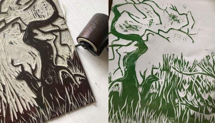 Monthly Lino Art Workshops for Adults at North Herts Museum in Hitchin Monthly Lino Art Workshops for Adults at North Herts Museum in Hitchin