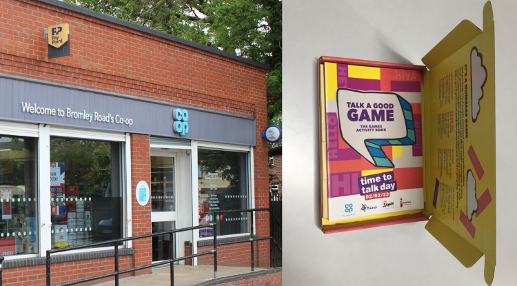 There's free tabletop games to play with your friends and family, courtesy of the Co-op in Congleton. 