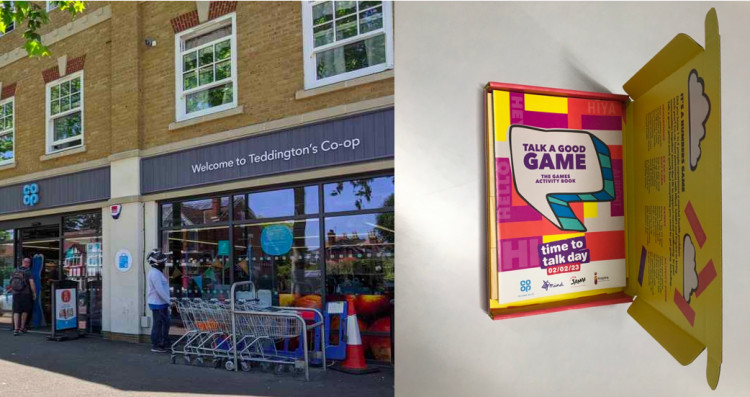 There's free table games to play with your friends and family, courtesy of the Co-op in Teddington.