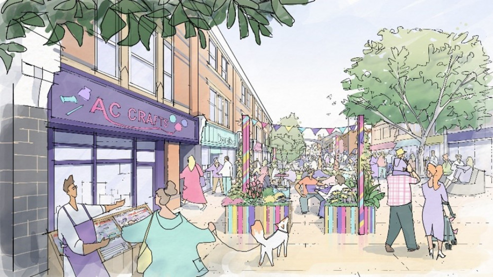 Ashfield District Council says it will “regroup” after the Government turned down its £11m bid for regeneration cash in Hucknall. Image Credit: Ashfield District Council.