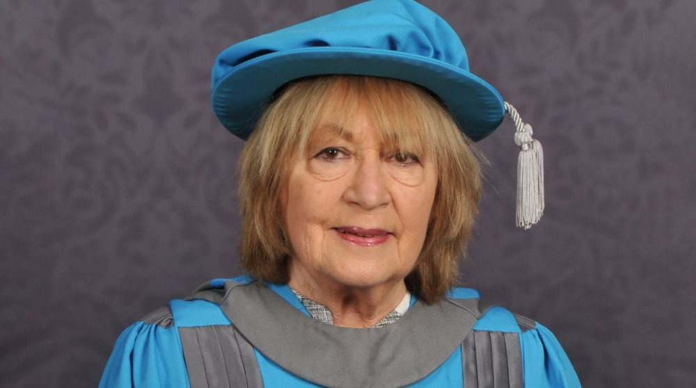 Acclaimed investigative journalist, author and philanthropist Dr Elaine Potter (Credit: Kingston University)