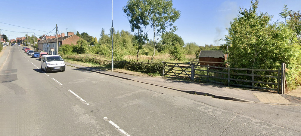 The land in the middle of Donisthorpe has not been claimed. Photo: Instantstreetview.com