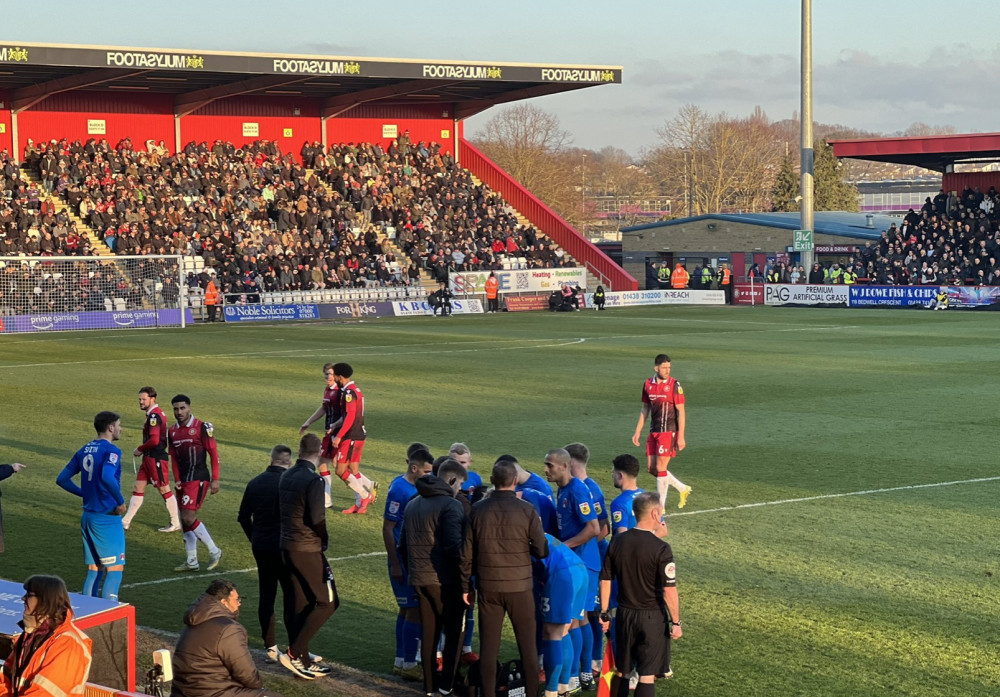 Stevenage outclassed League Two leaders Orient. CREDIT: @laythy29