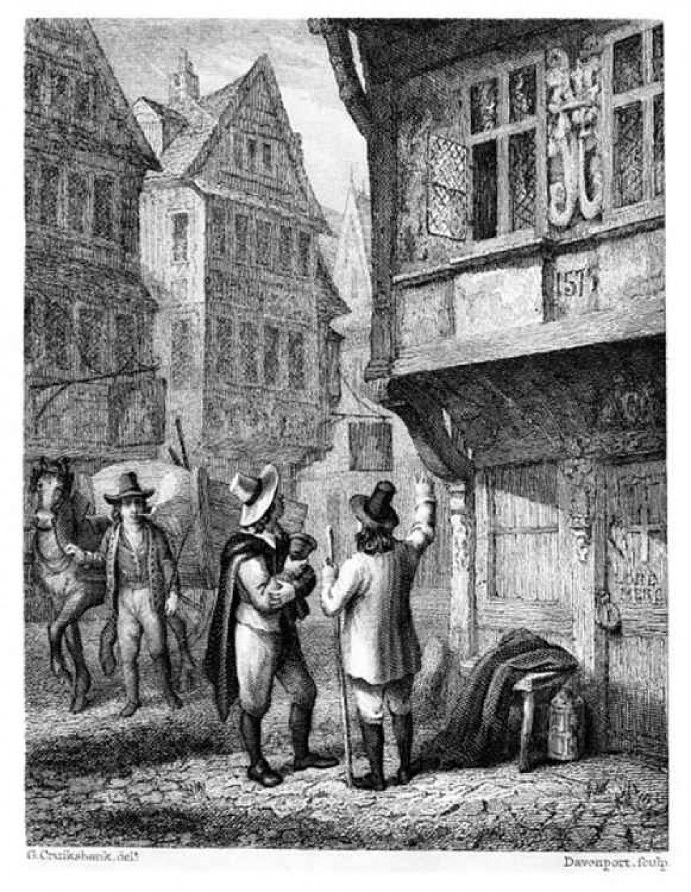 An image of the Plague in London