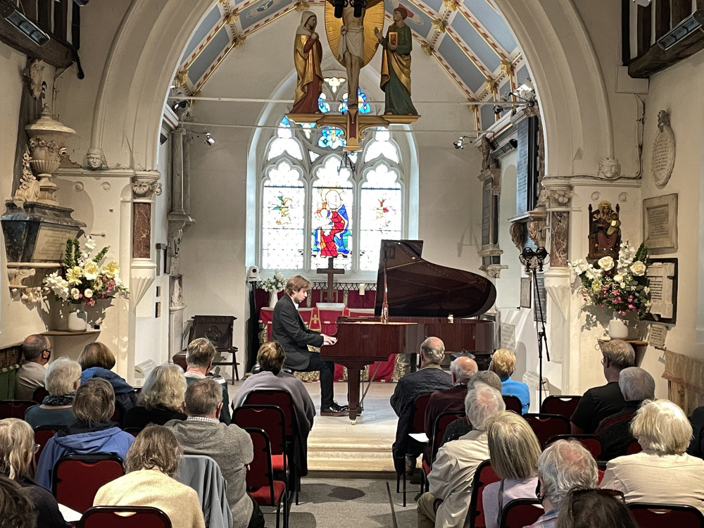 St Mary's Perivale, the medieval church showcasing up-and-coming musical talent. Photo: St Mary's Perivale.