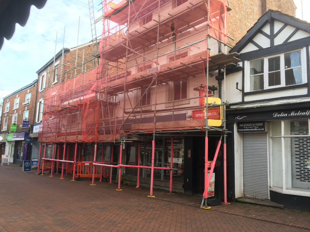 Macclesfield: No target date is set for opening, but with builders on-site the venue could open later this year. (Image - Alexander Greensmith / Macclesfield Nub News)