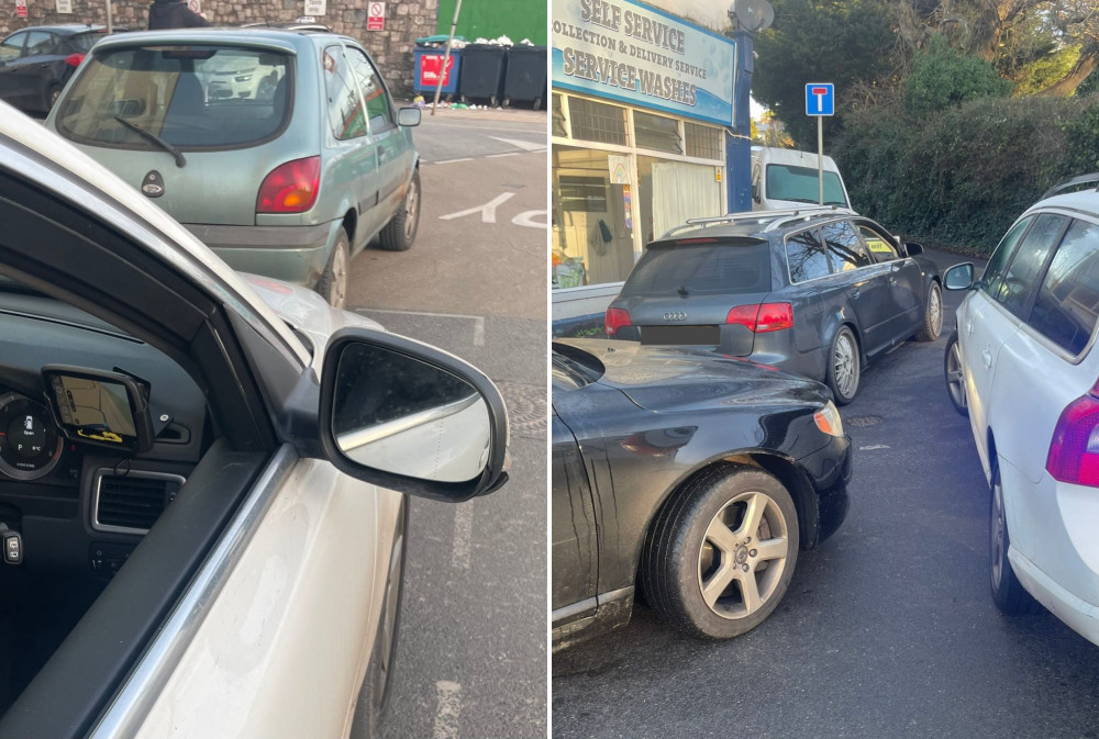 Drivers were arrested in Dawlish, left, and Teignmouth, right (Devon and Cornwall Police)