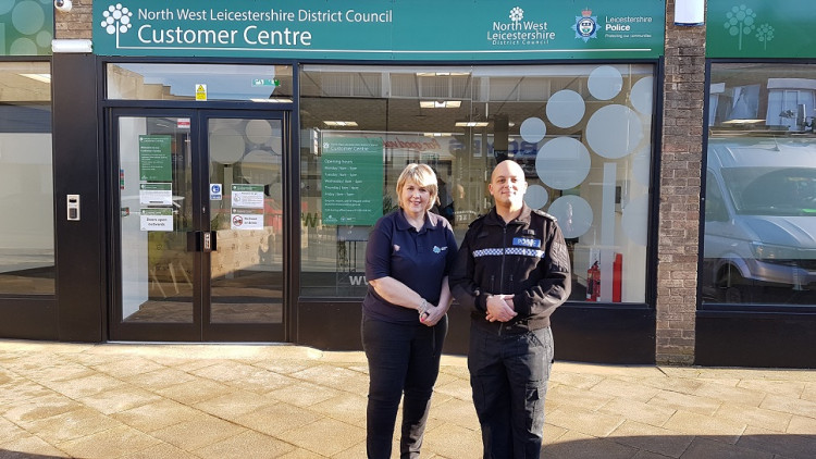 The new facility in the Belvoir Shopping Centre is now open. Photo: Leicestershire Police