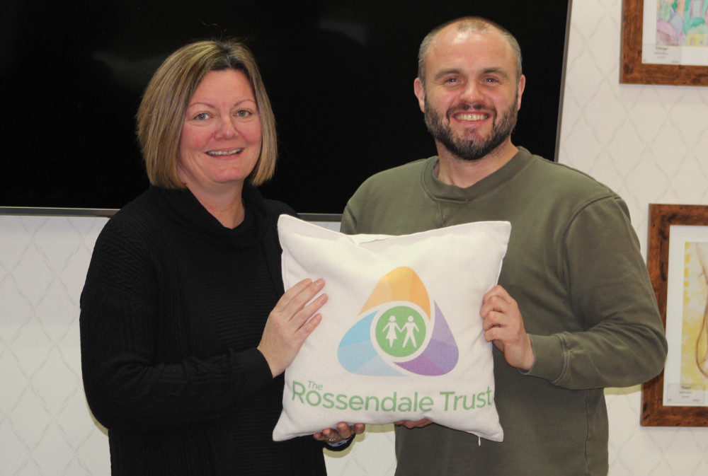 Macclesfield: Susanne Tidswell and Jason Blythe of The Rossendale Trust. (Image - Alexander Greensmith / Macclesfield Nub News)