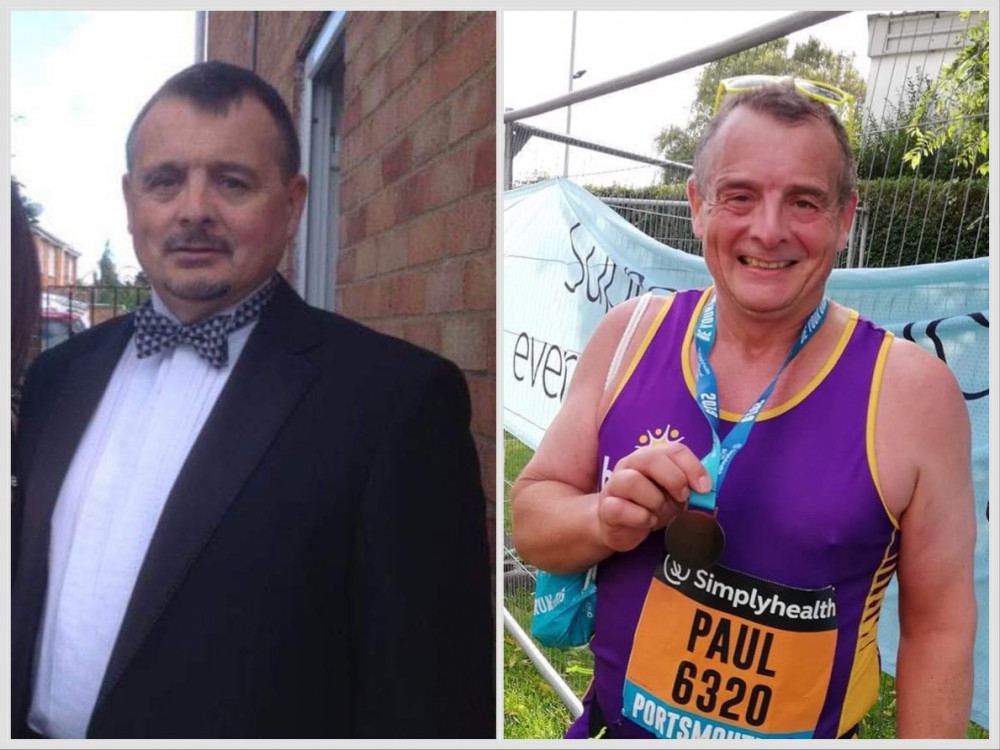 Paul joined Slimming World in 2015, after a family bereavement and stress at work caused him to use food and alcohol as a "crutch".