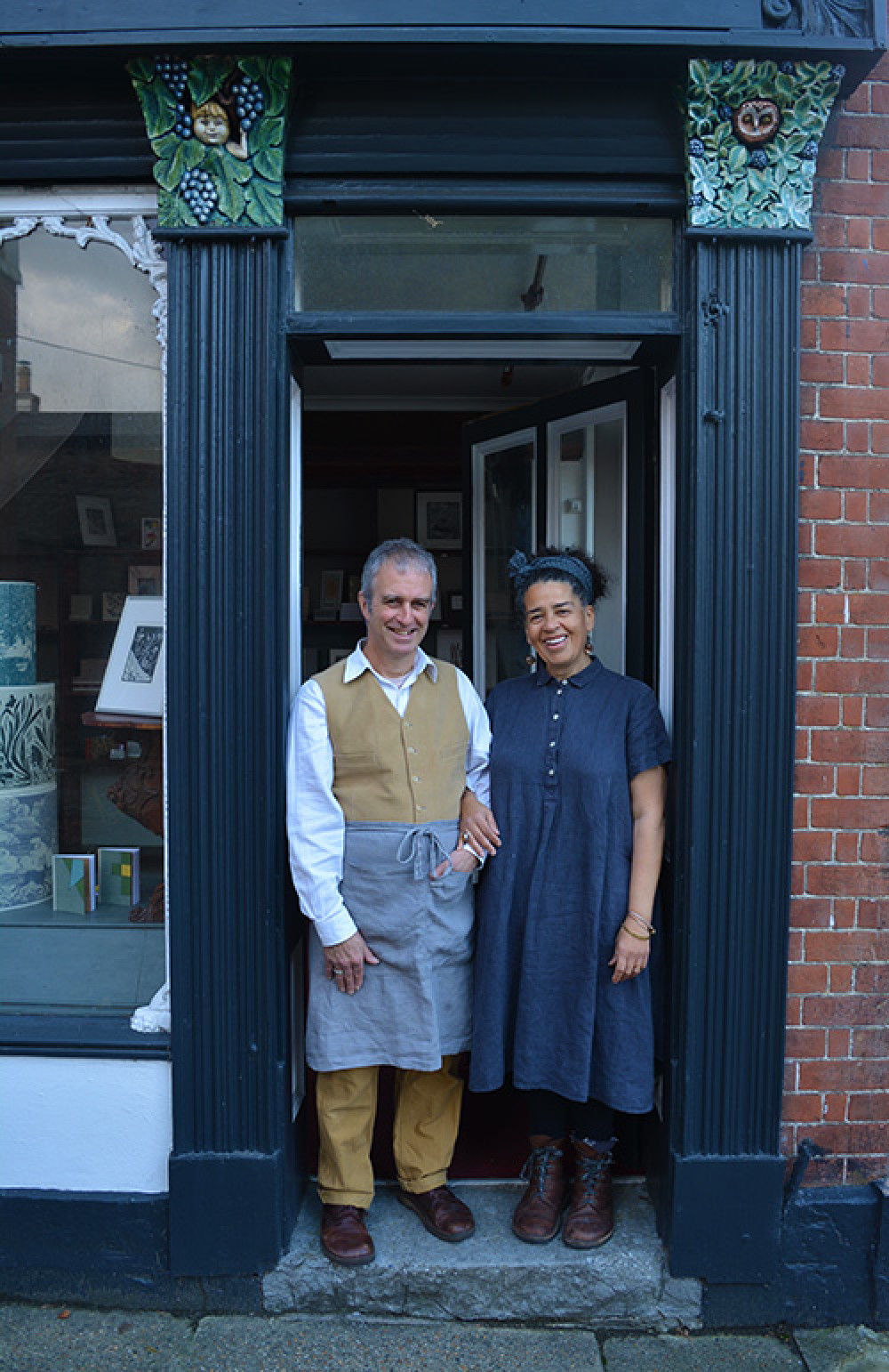 For those visiting Ink & Page you can be assured of a warm welcome from David and Kim Squirrell