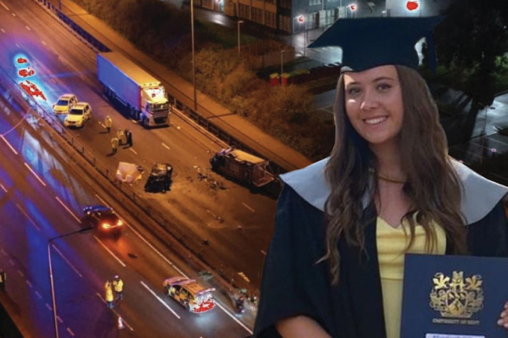 Grace Payne was killed in the A13 crash.
