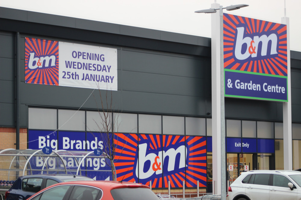 The new B&M opened on Wednesday morning. Have you tried it yet? (Image - Alexander Greensmith / Macclesfield Nub News) 