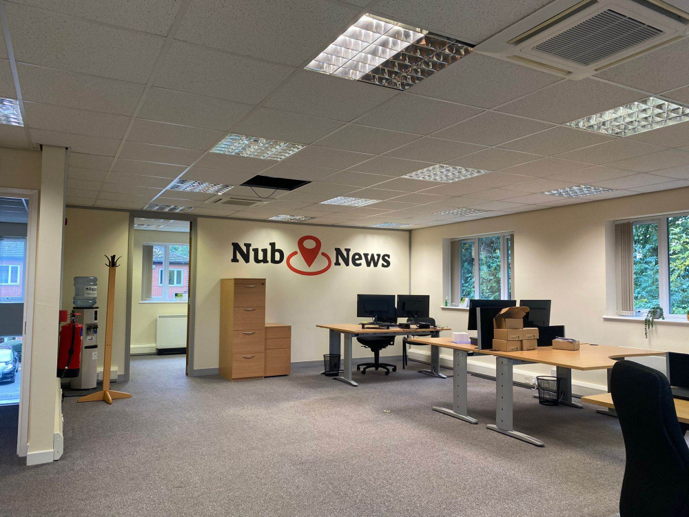 The Nub News headquarters in Crewe 