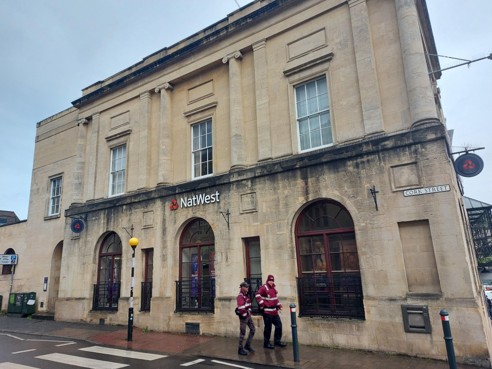 The NatWest on the corner of Cork Street