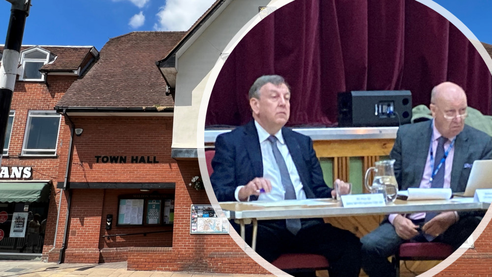 Sir John Whittingdale met with Anthony McKeever, chief executive of the Mid and South Essex Integrated Care Board. (Photos: Nub News and LDRS)