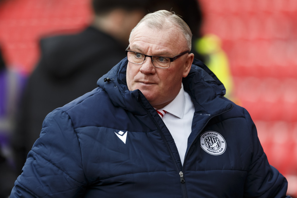 Steve Evans blasts referee after Stevenage's 3-1 FA Cup defeat at Stoke. All pictures licensed to Layth Yousif / Gooner Fanzine courtesy of Offside Sports Photography / Daniel Chesterton. Any unauthorised use will result in breach of copyright (C)