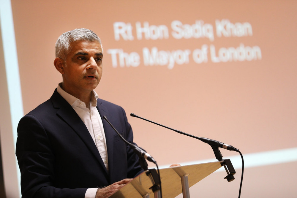 Sadiq Khan has designated £110 million to create the largest ever scrappage scheme for non-ULEZ compliant vehicles. Photo: Rehan Jamil. Sadiq Khan has designated £110 million to create the largest ever scrappage scheme for non-ULEZ compliant vehicles. Photo: Rehan Jamil.