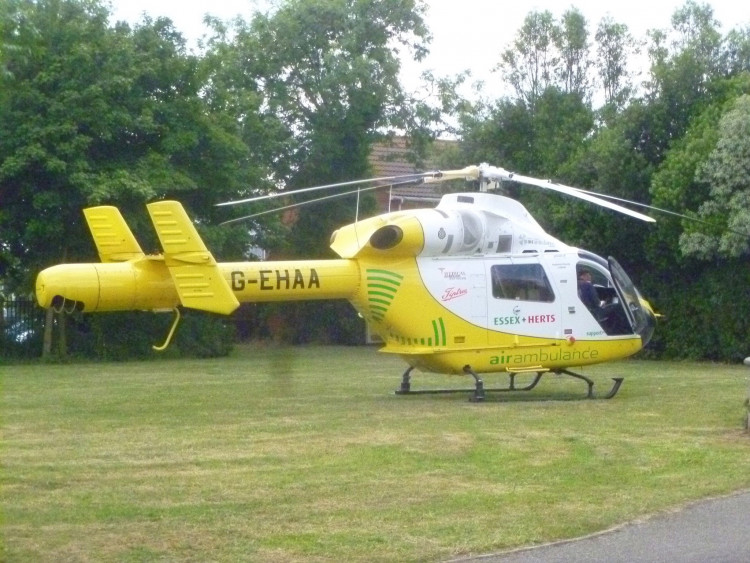 A14 reopens after air ambulance attended collision