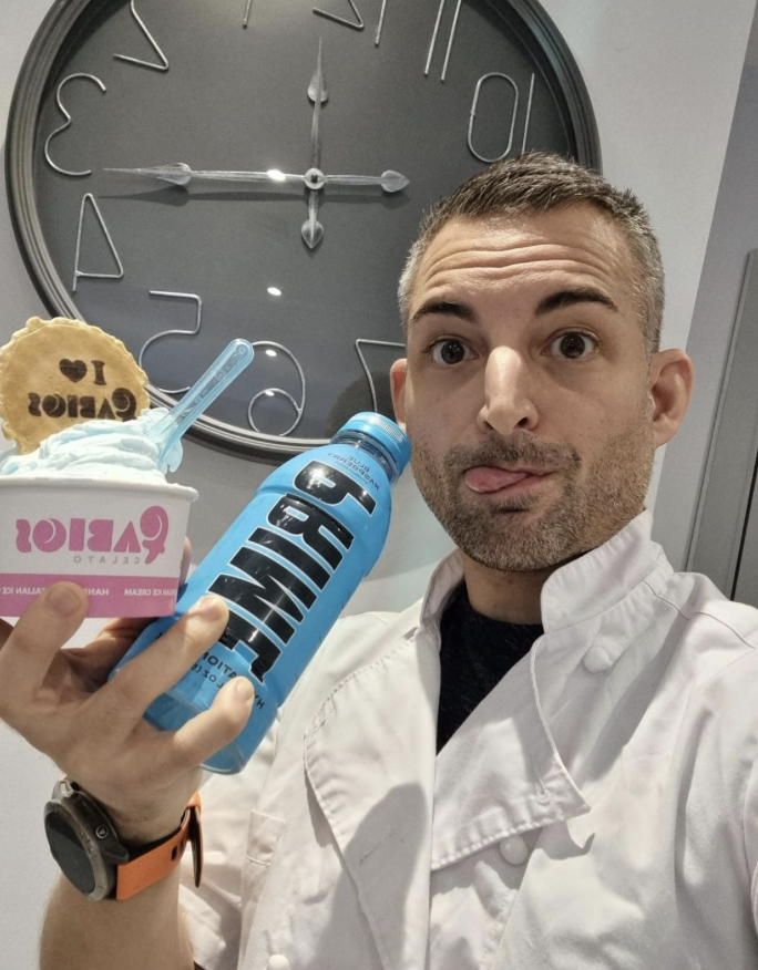 Hitchin Willy Wonka of Ice Cream - aka Ice Cream Alchemist Fabio Vincenti 