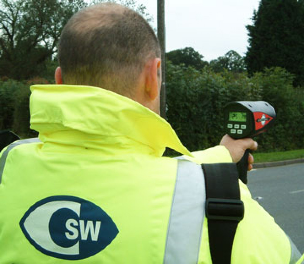 Image courtesy of Community Speed Watch.