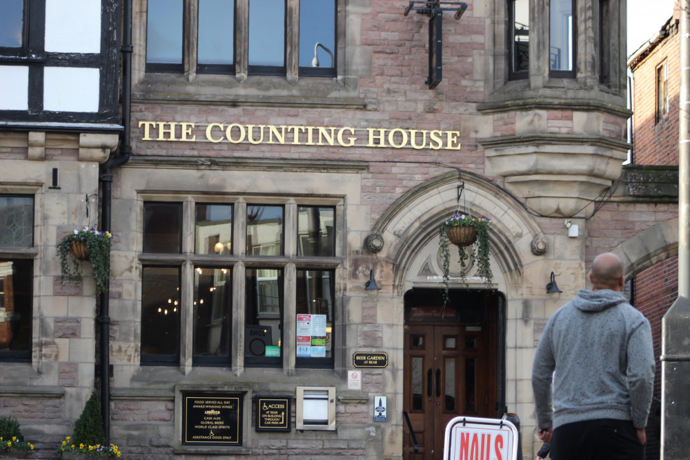 They want to replace their current signage with a new font, logo and the opportunity to light up the sign. (Image - Alexander Greensmith / Congleton Nub News)