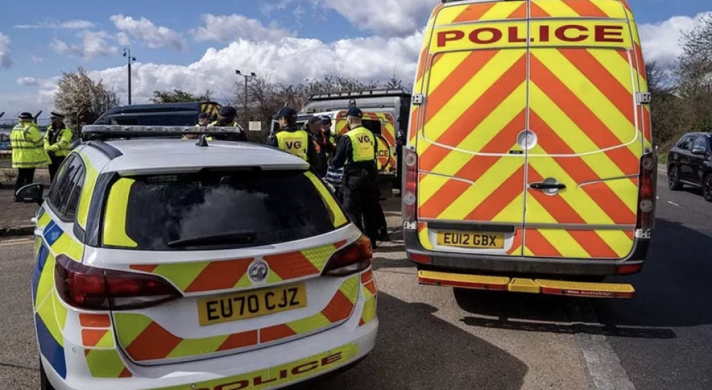 Police made arrests at the terminal. 