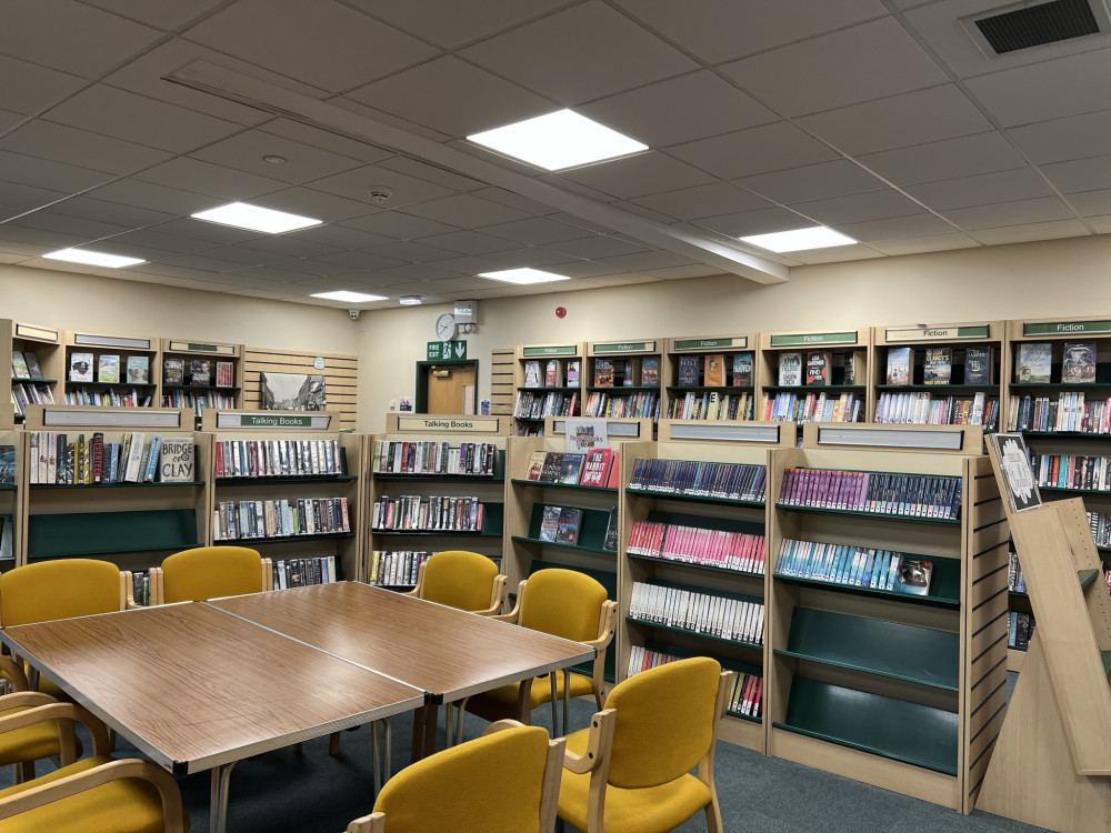 Cheadle Library, High Street, Cheadle (Sarah Garner).