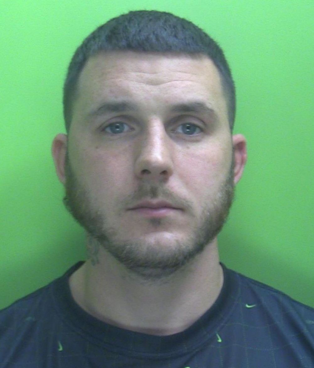 A drug dealer who was caught hiding cocaine inside his underpants has been jailed. Photo courtesy of Nottinghamshire Police.