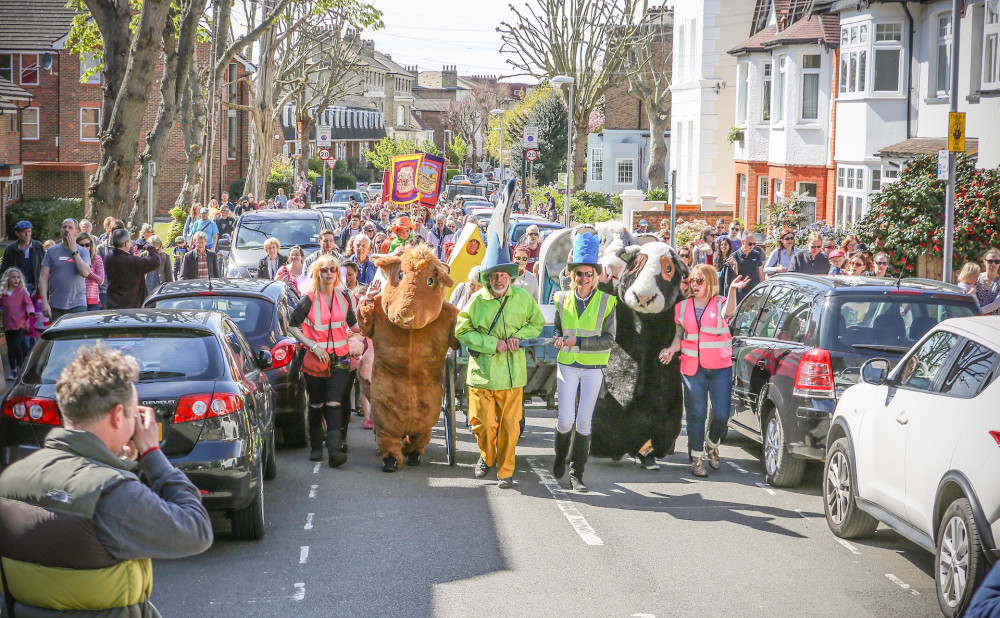  The colourful and quirky annual Seething Village Festival Parade is always a hit with the Kingston community