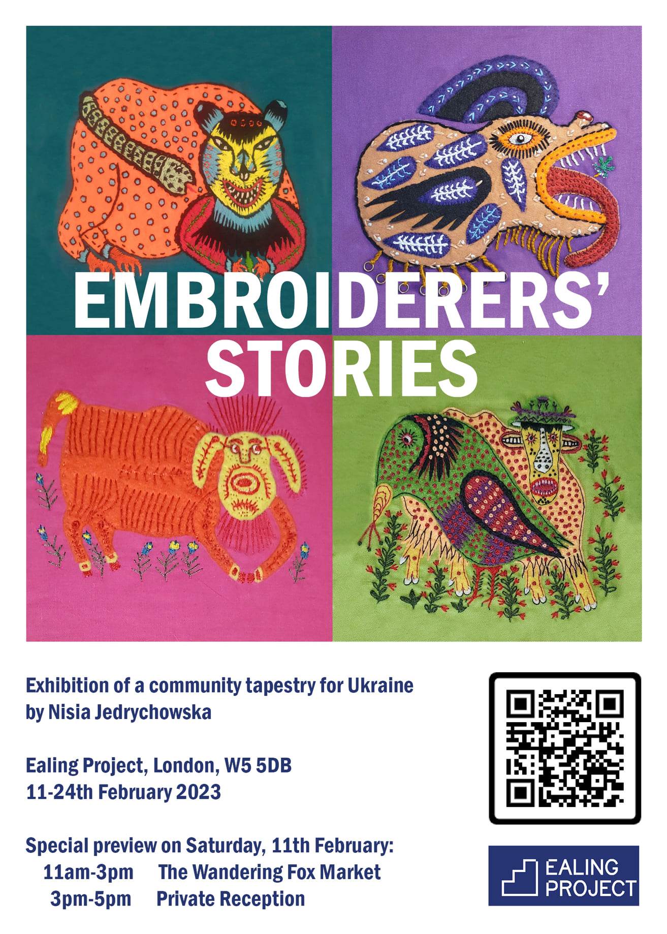 Details of the Ealing exhibition