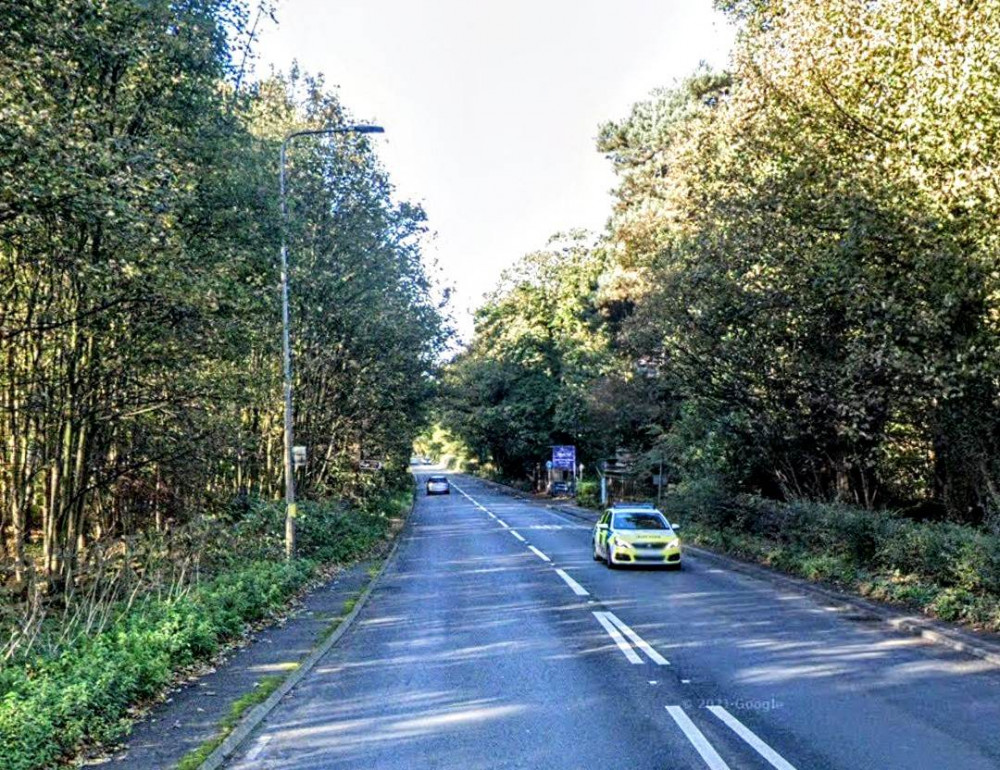 The incident on Weston Road, close to Crewe Hall, happened at approximately 3:30pm on Wednesday 1 February (Google).