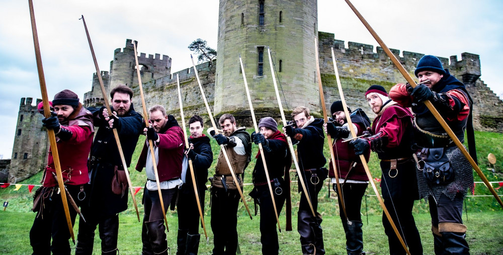 Taking place over two weeks (11-26 February), the festival will celebrate the art of bowmanship, taking over the grounds of the castle (image via Warwick Castle)