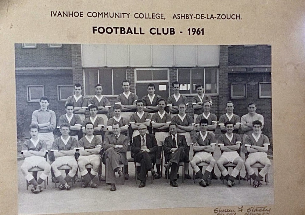 Ashby Ivanhoe team photo from 1961. Photo: Ashby Ivanhoe FC