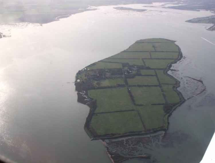 Osea Island in the Blackwater Estuary