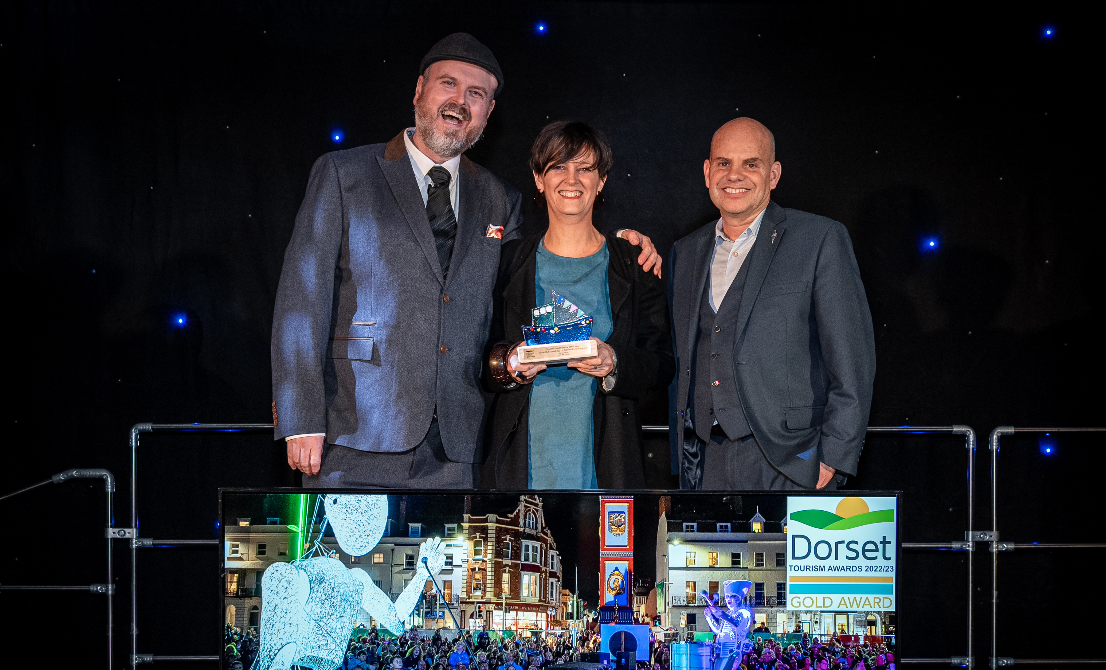 Dorchester-based Activate Performing Arts won Gold for its Inside Out Dorset Festival (photo credit: Nick Williams)